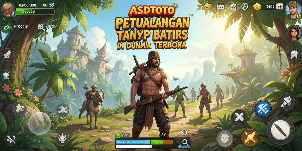 Gameplay seru ASDTOTO di dunia terbuka yang luas.