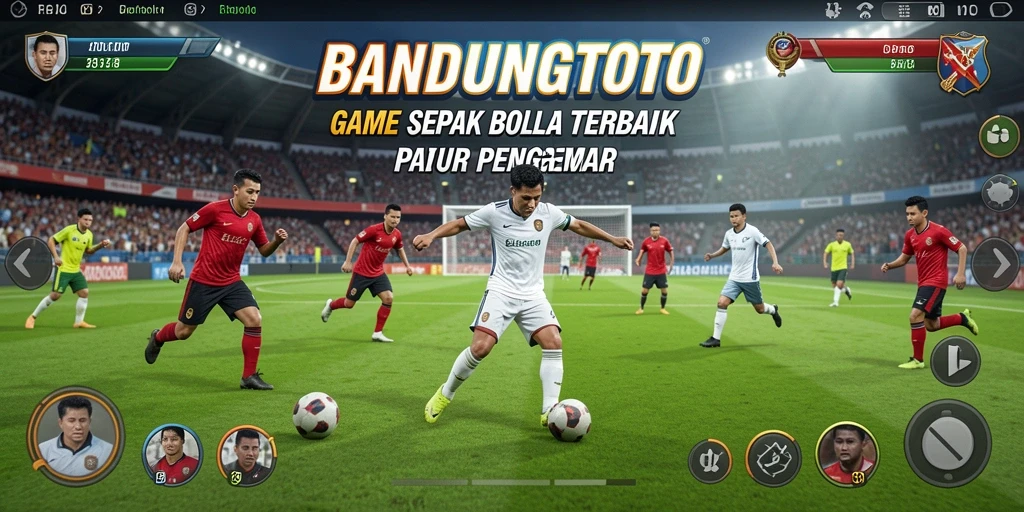 Tampilan gameplay <strong>BANDUNGTOTO</strong> yang menarik dalam aksi sepak bola seru.