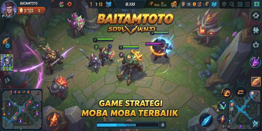 Tangkapan layar gameplay <strong>BATAMTOTO</strong> yang menunjukkan aksi pertempuran tim.