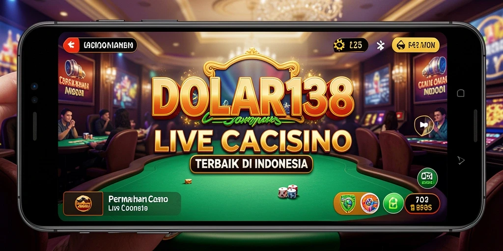 Tampilan gameplay Live Casino yang menarik di DOLAR138.