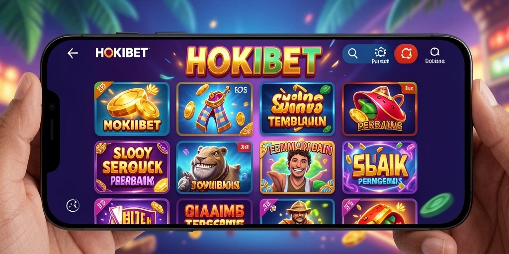 Tampilan gameplay HOKIBET yang menakjubkan dan menarik.