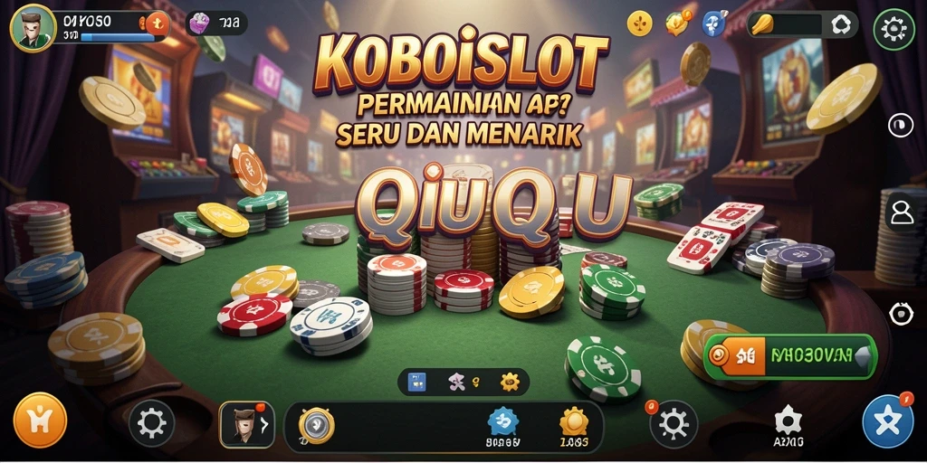 Tampilan gameplay QiuQiu yang menegangkan di KOBOISLOT.