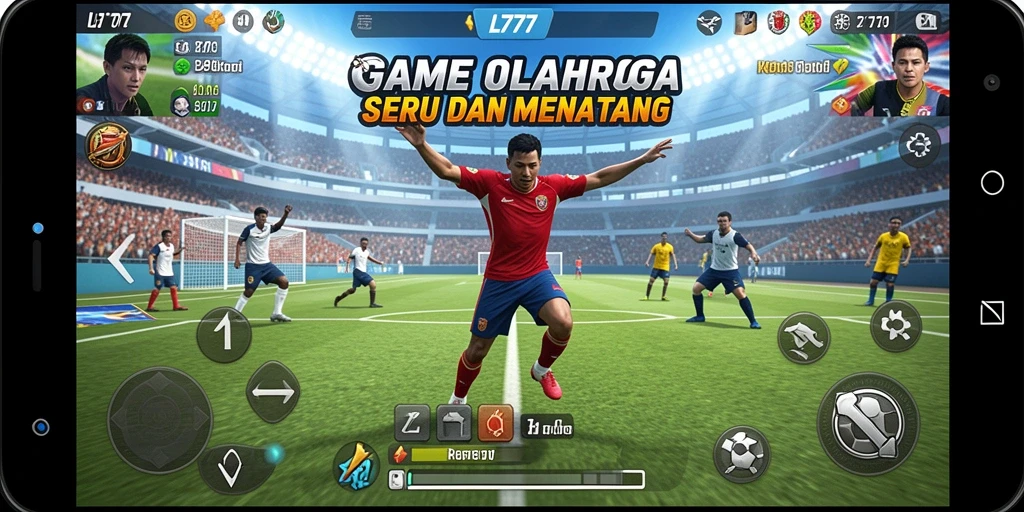 Gameplay seru L777 dengan grafis yang memukau di lapangan.