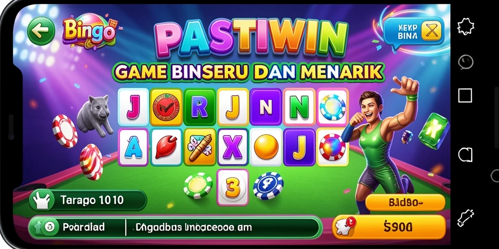 Tampilan gameplay PASTIWIN yang seru dan interaktif.