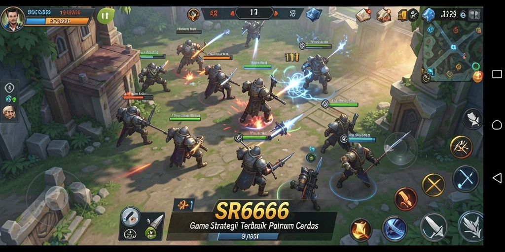 Tampilan utama gameplay SR6666 yang menarik dan penuh strategi.