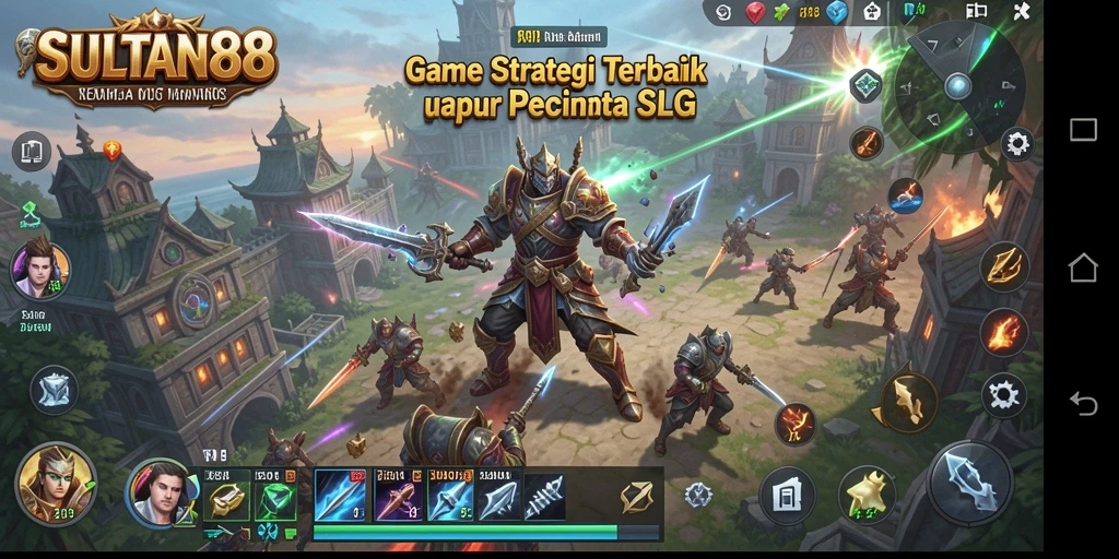 Tampilan gameplay yang menarik dalam SULTAN88.